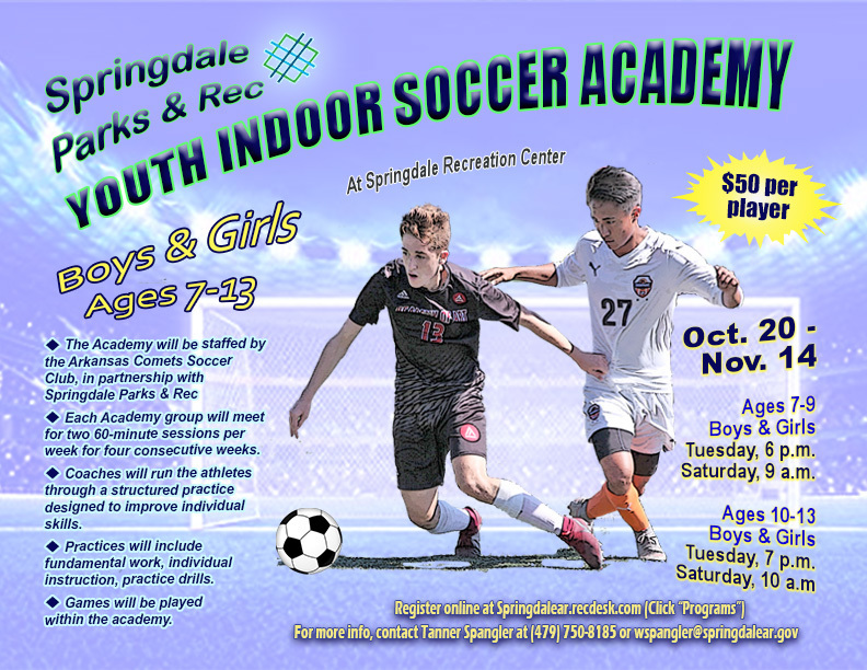 indoor soccer academy