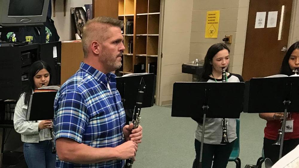Tyson Middle School's Music Program Recognized Again