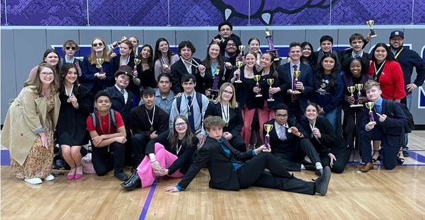 Junior and high school debate and forensics teams compete