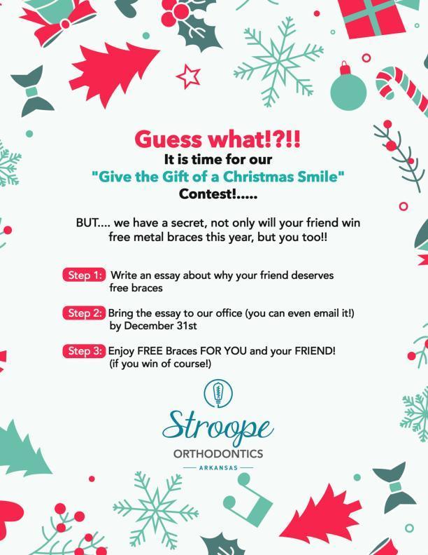 Win Free Braces for You and Your Friend