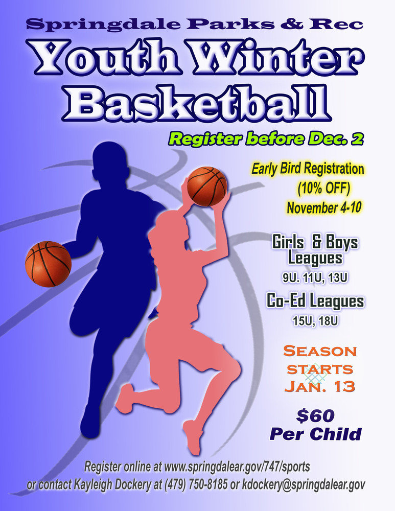 Youth Winter Basketball Registration