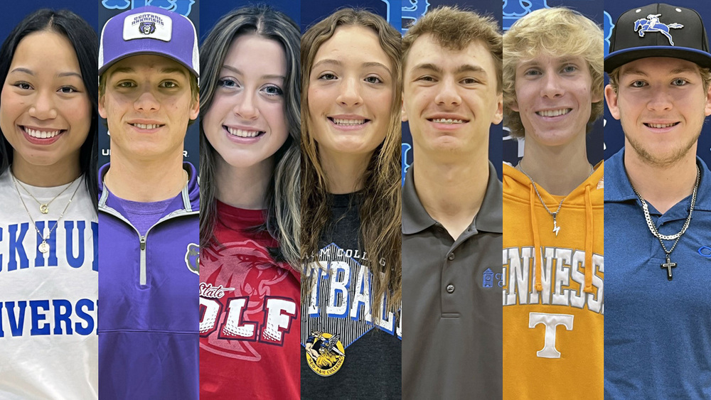 Student athletes sign National Signing Day Letters of Intent