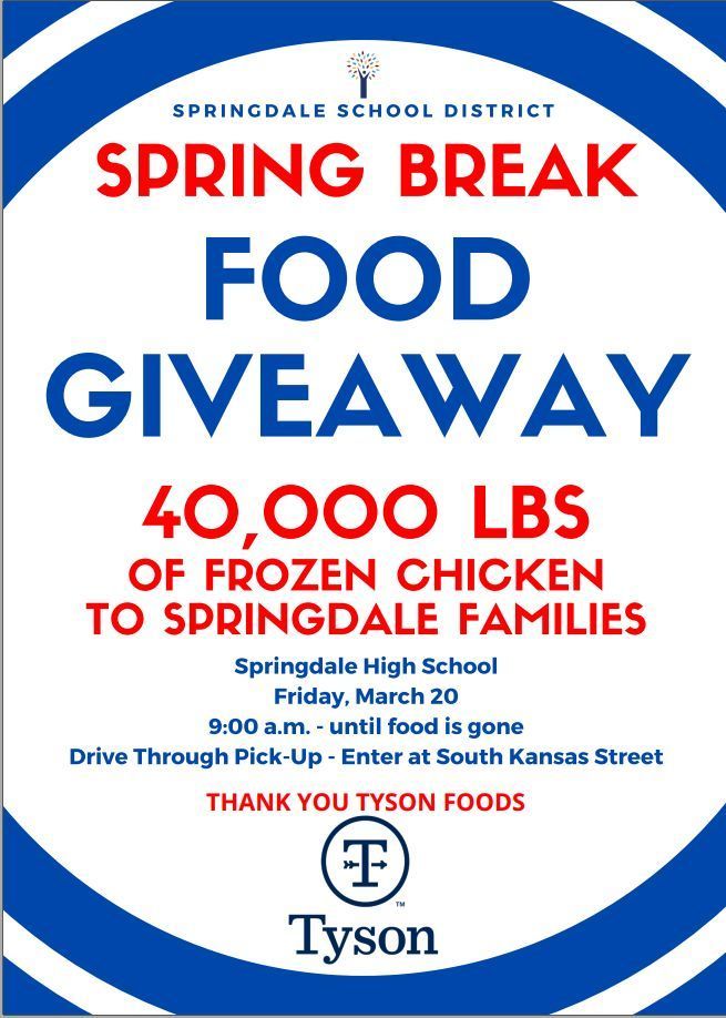 Spring Break Food Giveaway
