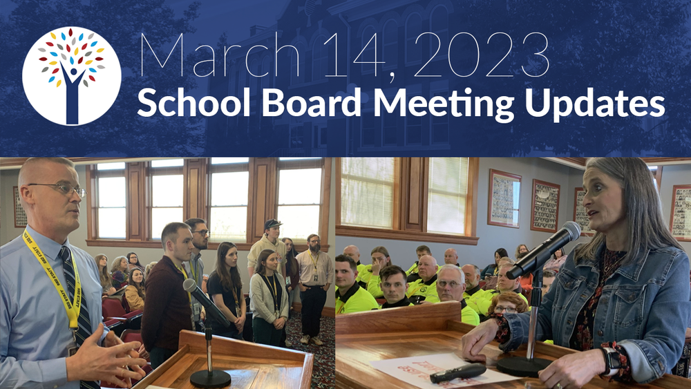 March School Board Updates