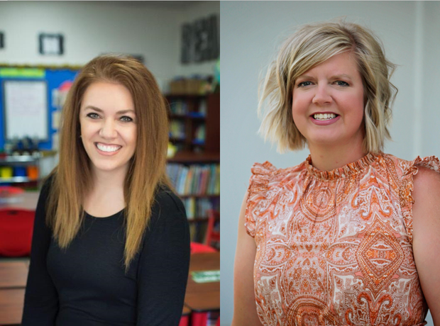 Lisa Taylor and Lindsay Hall have been named as Presidential Awards for Excellence in Mathematics and Science Teaching recipients.