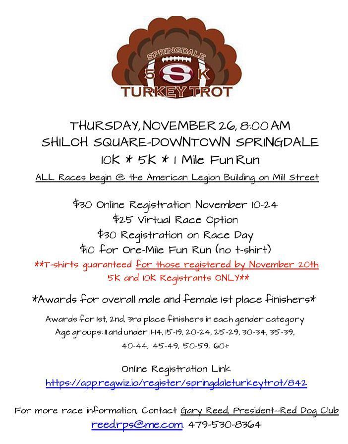 5K Turkey Trot Fun Run