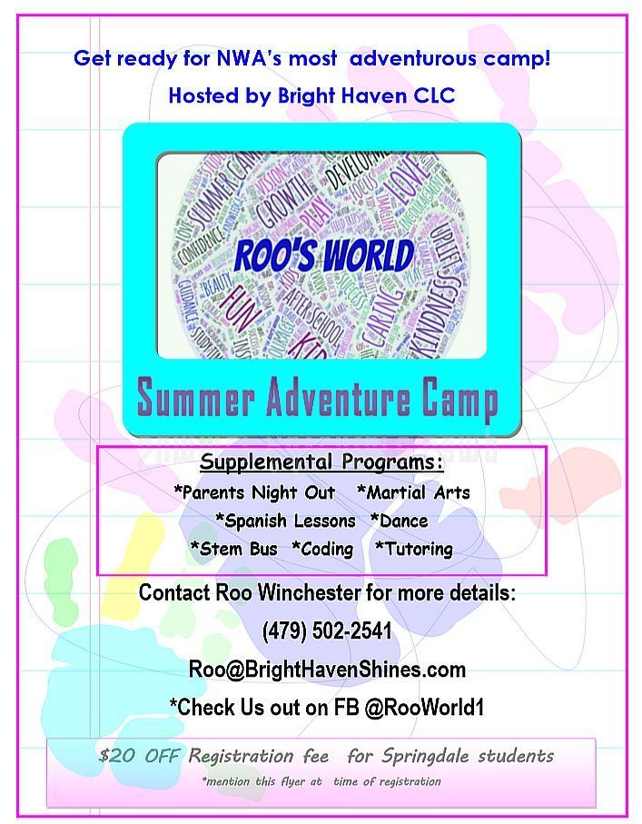 Roo's World Summer Adventure Camp