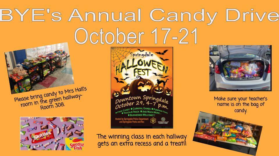 Bring candy!