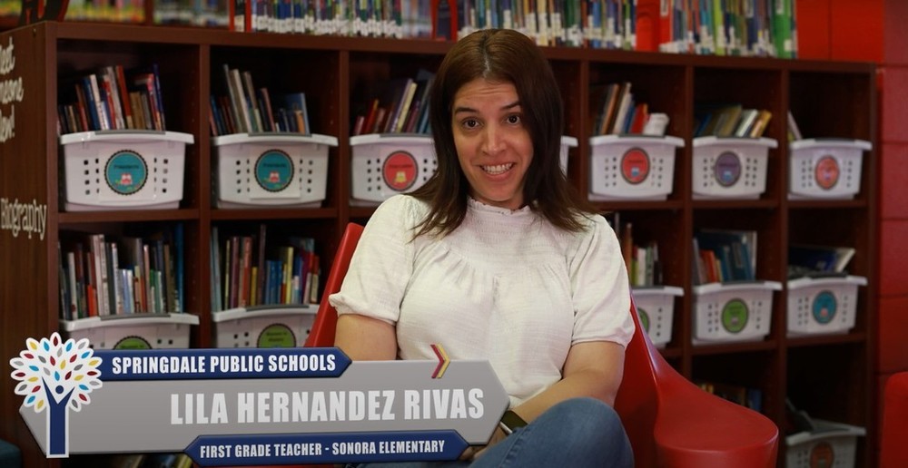 Former dentist Lila Hernandez Rivas relocated from Venezuela to Springdale and discovered a new calling in education.