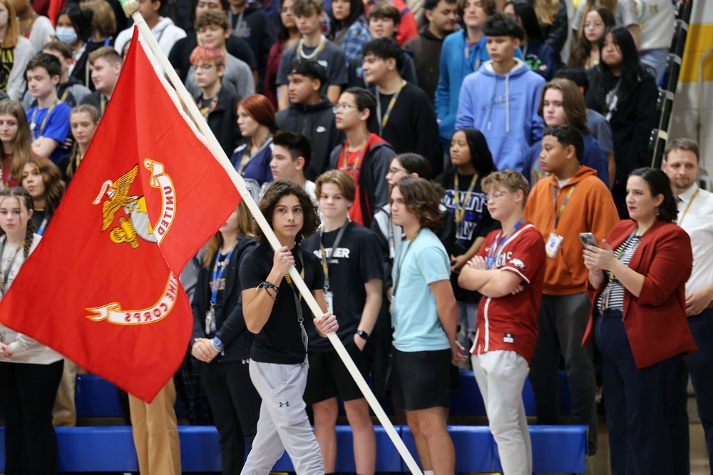 Central Junior High honors veterans at annual ceremony