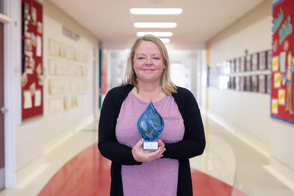 Congrats Emily Couture! Harp Elementary School Counselor Receives Award