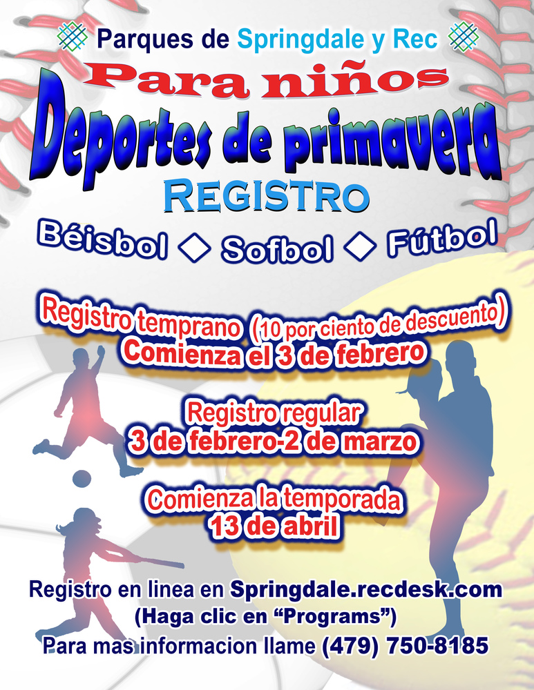 Deportes De Primavera Flyer