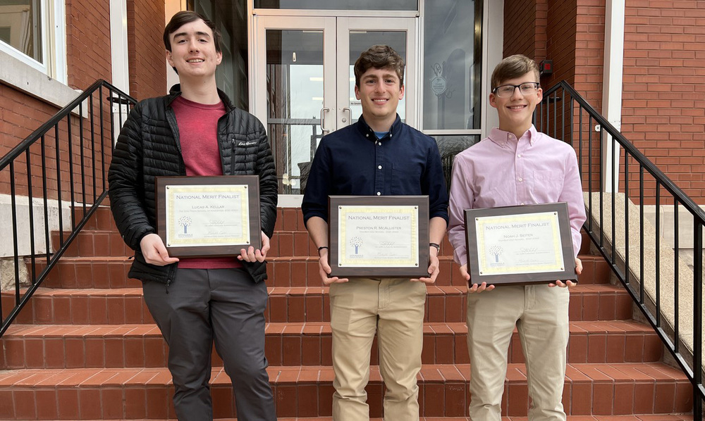 Four Springdale Public School students have qualified as National Merit Scholarship Finalists.