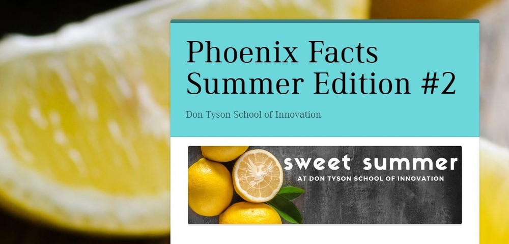 Phoenix Facts - Summer Edition 2