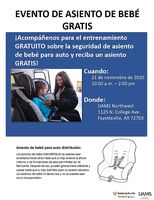 Free Car Seat Event - Spanish