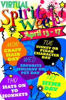 Virtual Spirit Week, April 13-17
