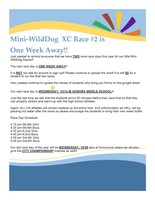 2020 Mini-WildDog XC Race #2