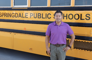 Ballesteros Loves Driving A Bus