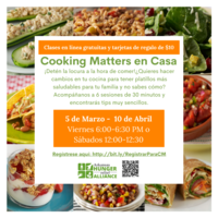 Cooking Matters en Casa