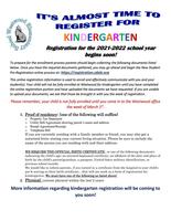 Kindergarten Registration