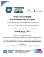 Parent Night Flyer English