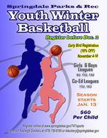 Youth Winter Basketball Registration