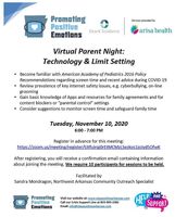 Parent's Night - Teach and Limit Settings - English