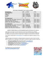 Girls Sonic Basketball Tryouts - Marshallese