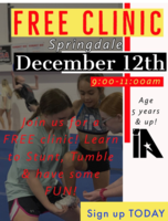 Free Stunt and Tumble Clinic