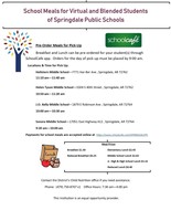 School Meals for Virtual & Blended Students