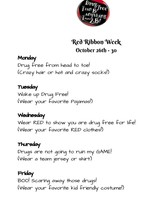 Red Ribbon Week - English