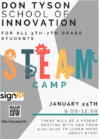 STEAM CAMP Sign-up