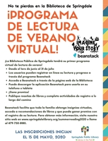 Virtual Summer Reading Program - Spanish version