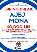 Spring Break Food Giveaway (Marshallese)