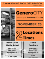 Thanksgiving Food Distribution