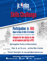 Jr. NBA Skills Challenge Feb 8th, 10am
