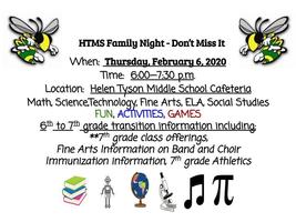 HTMS Family Night