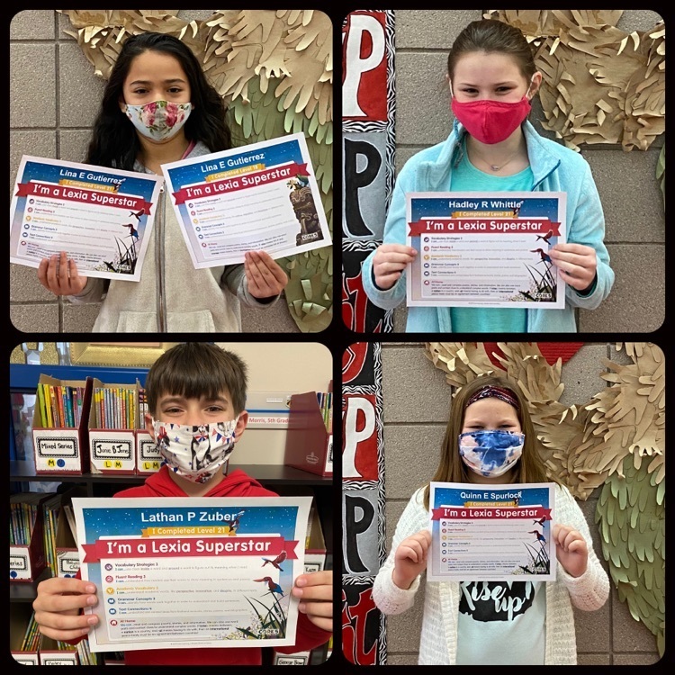 These students have completed the entire Lexia Core 5 material! They will now be joining in some project based learning. Hoot, hoot!. #moretocome