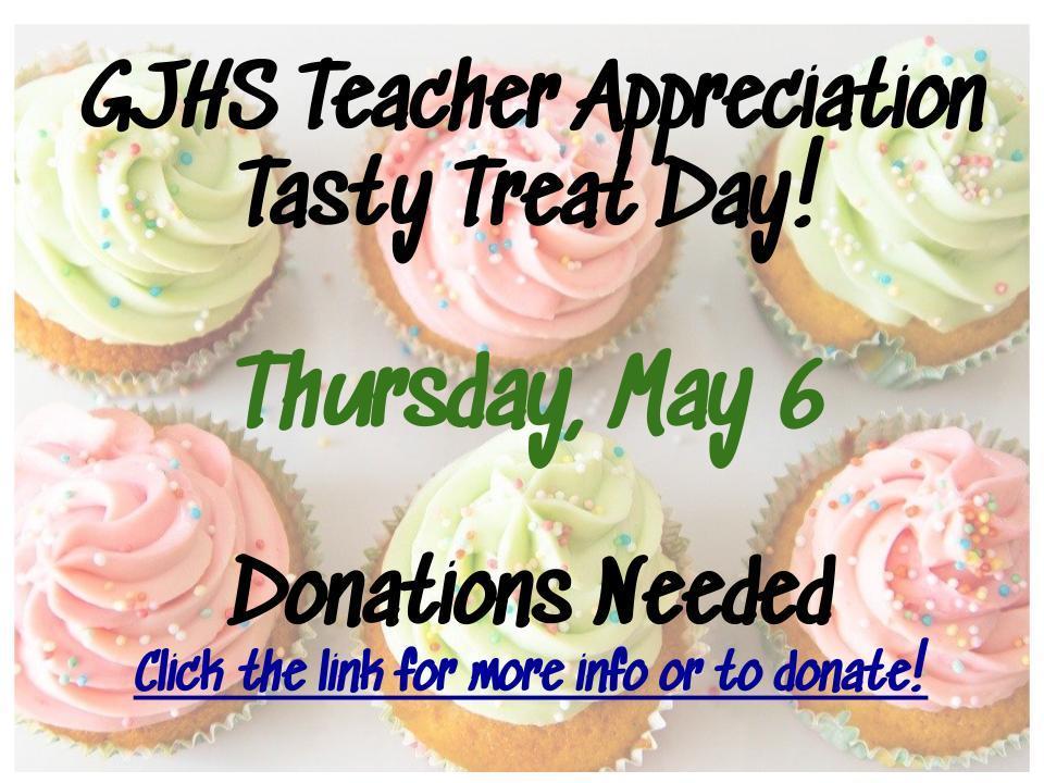 GJHS Tasty Treat Day