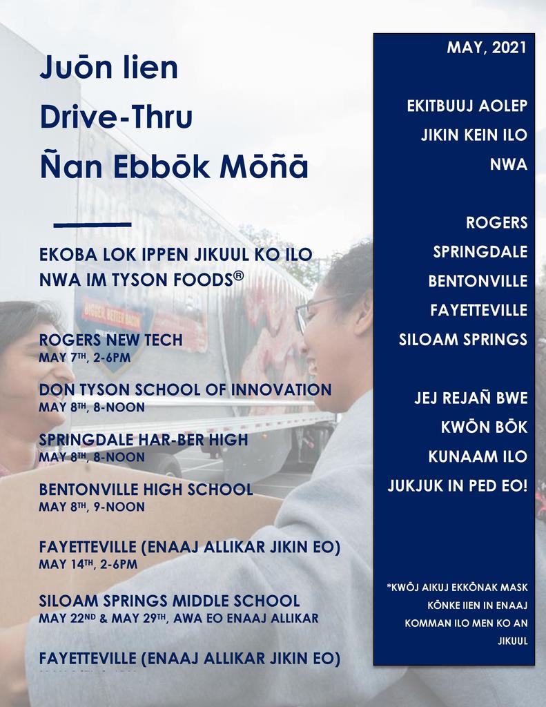 Tyson Food Drive (Marshallese)