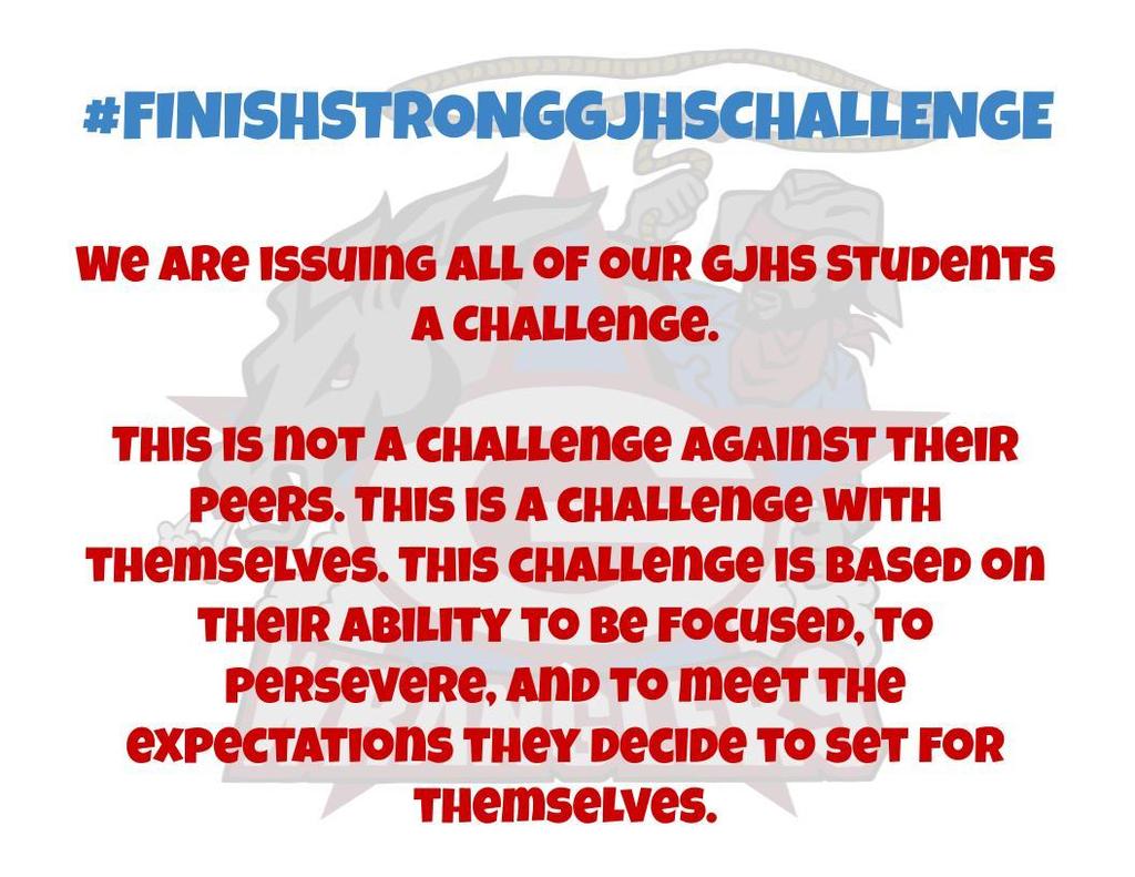 Finish Strong GJHS Challenge