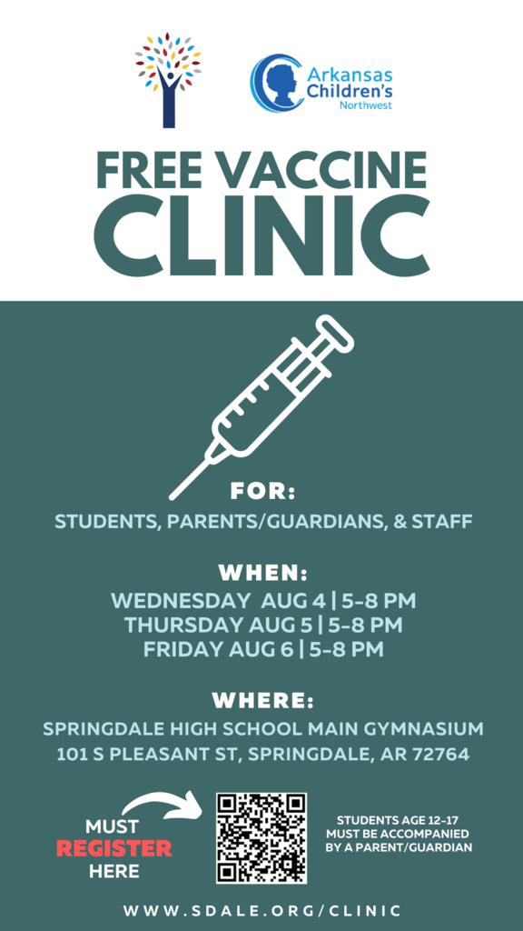 Free Vaccine Clinic in English
