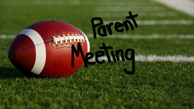 Football Parent Meeting Graphic