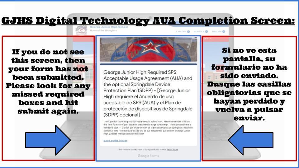 AUA Completion