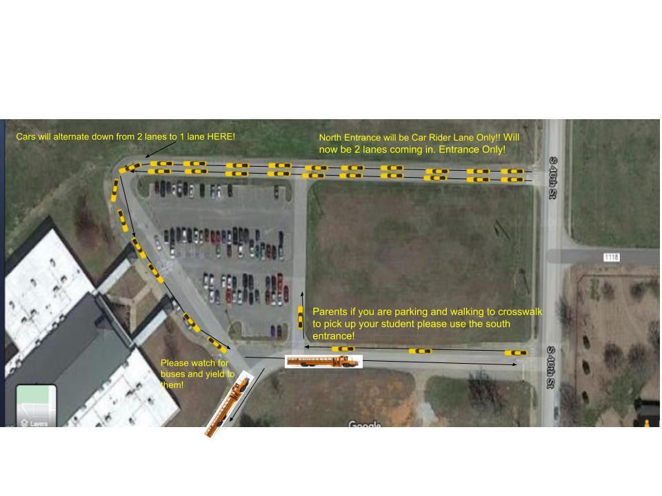 New Car Rider Line plan and Map