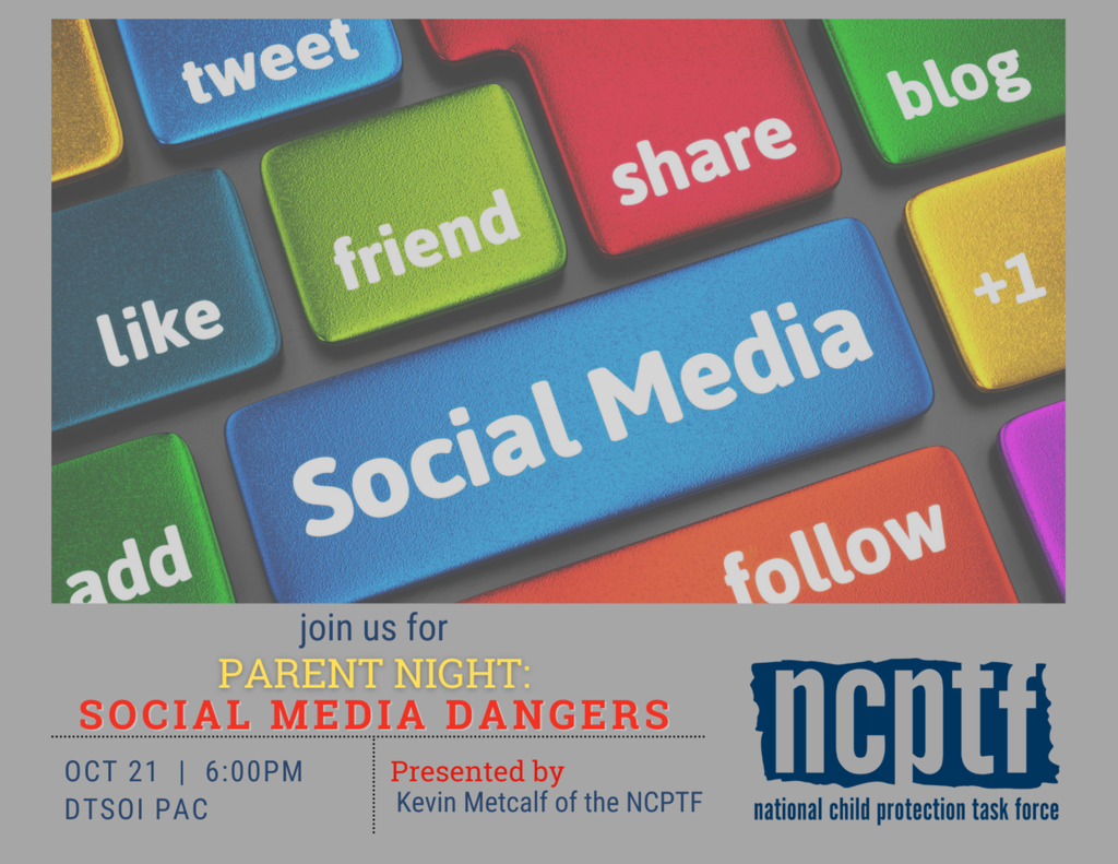 Social Media Dangers Parent Night at DTSOI.
