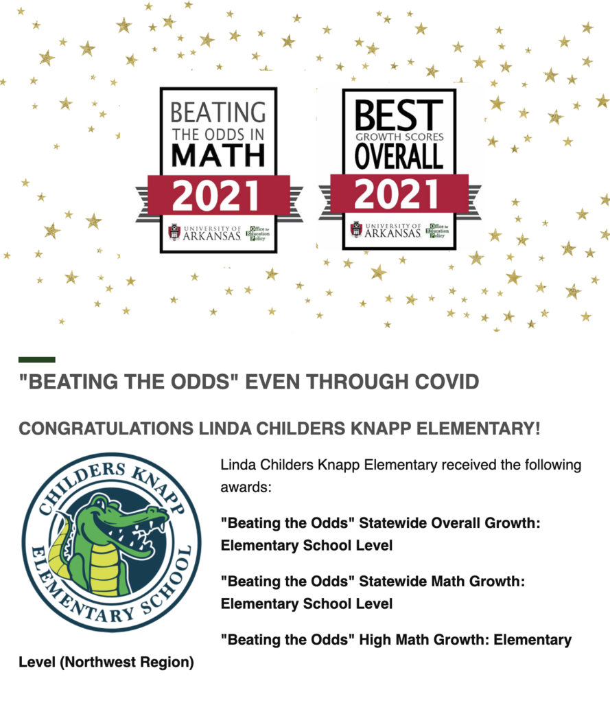 We are so proud of all of our gators and our teachers for making this happen!