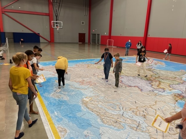 giant map