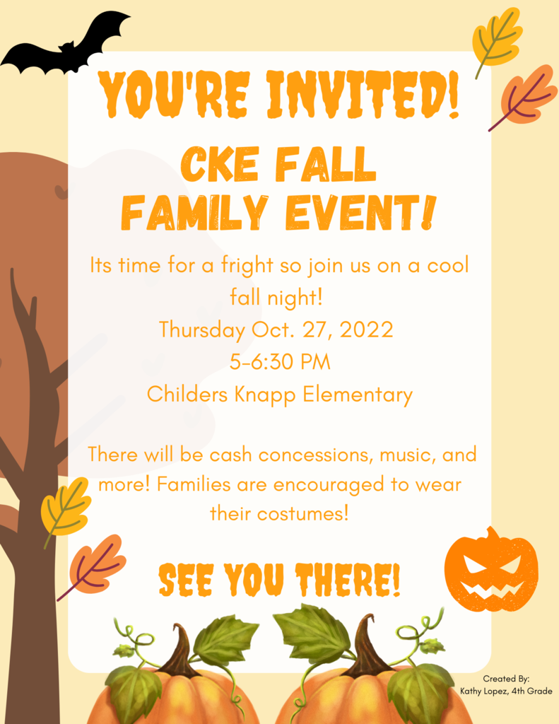 We can't wait to see you for our Fall Festival! See the attached flyer for more information!