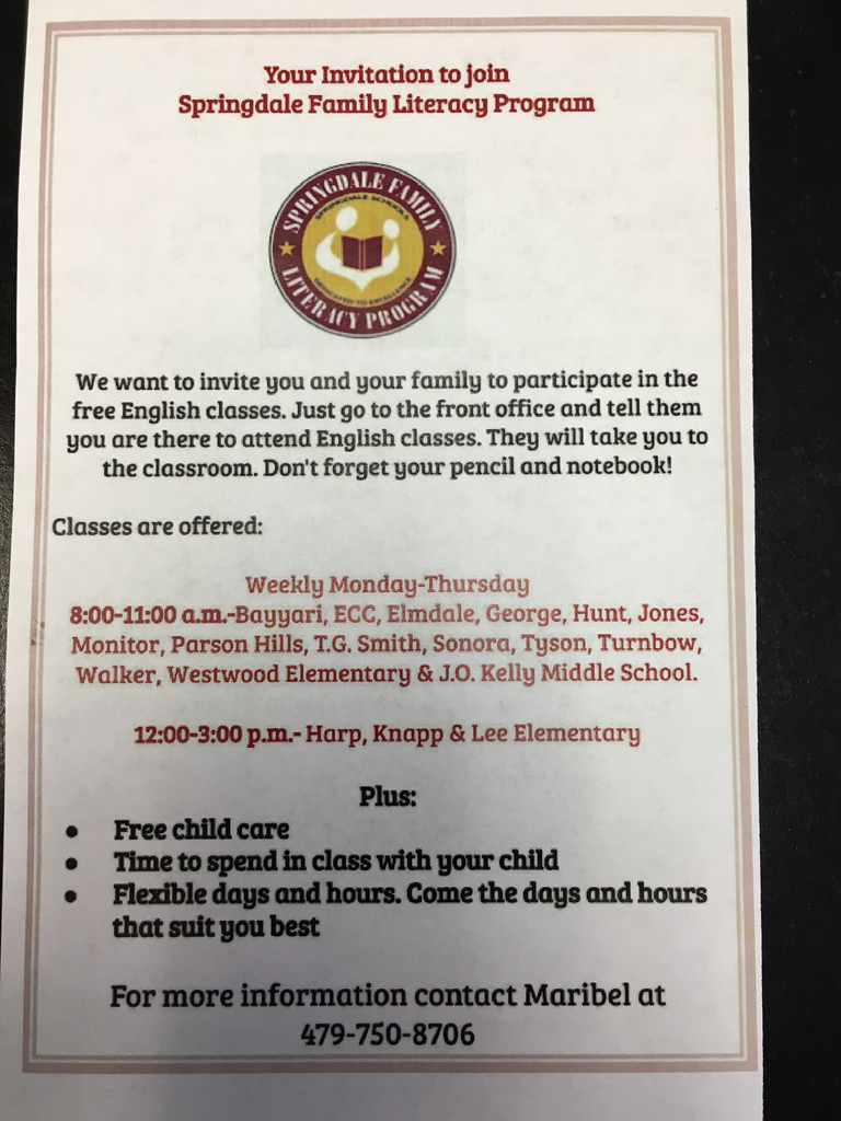 English-Family Literacy